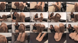 NoemisWorld – Adele’s pantyhosed feet need a good foot massage