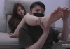 送醉酒美女同事回家趁熟睡脱鞋袜换丝袜玩脚