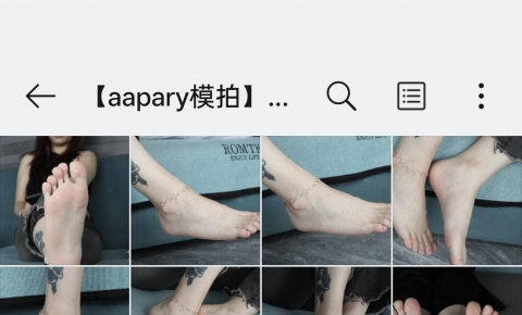 【aapary模拍】丽梅雪白的美脚（130P）