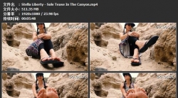 Stella Liberty - Sole Tease In The Canyon