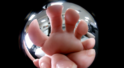 【CandidVRfeet】Mirai用脚趾抓住你 VR180 tiny3d 鱼眼镜头