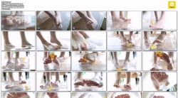 4K-模特踩水 纯视频