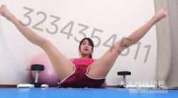 瑜伽美女 红色瑜伽服 两套 1v 15分钟 4.22g